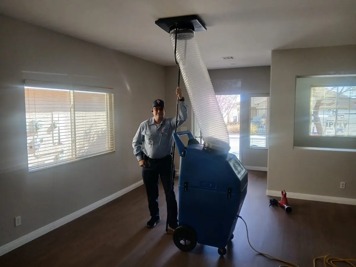 Professional Dryer Vent Cleaning work inside a Cibolo home